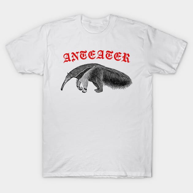 Anteater //// Snouty Long Boi Fan Art Design T-Shirt by DankFutura